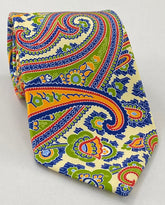 korean 맥클스필드 모던 마더 프린트 실크 타이 MMPT-99